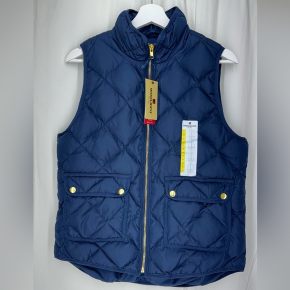 Woolrich Women’s Quilted Duck Down Vest size M - Picture 2 of 9